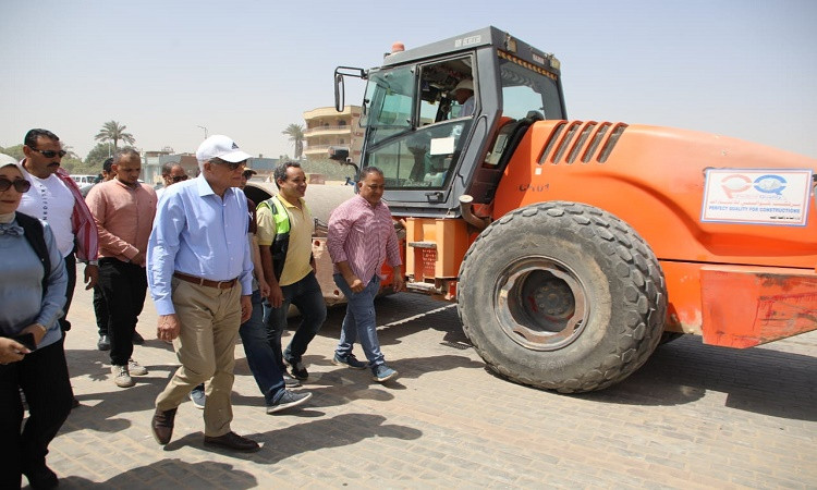 محافظ الجيزة يتفقد نسب التنفيذ بمشروع تطويرطريق المنصورية