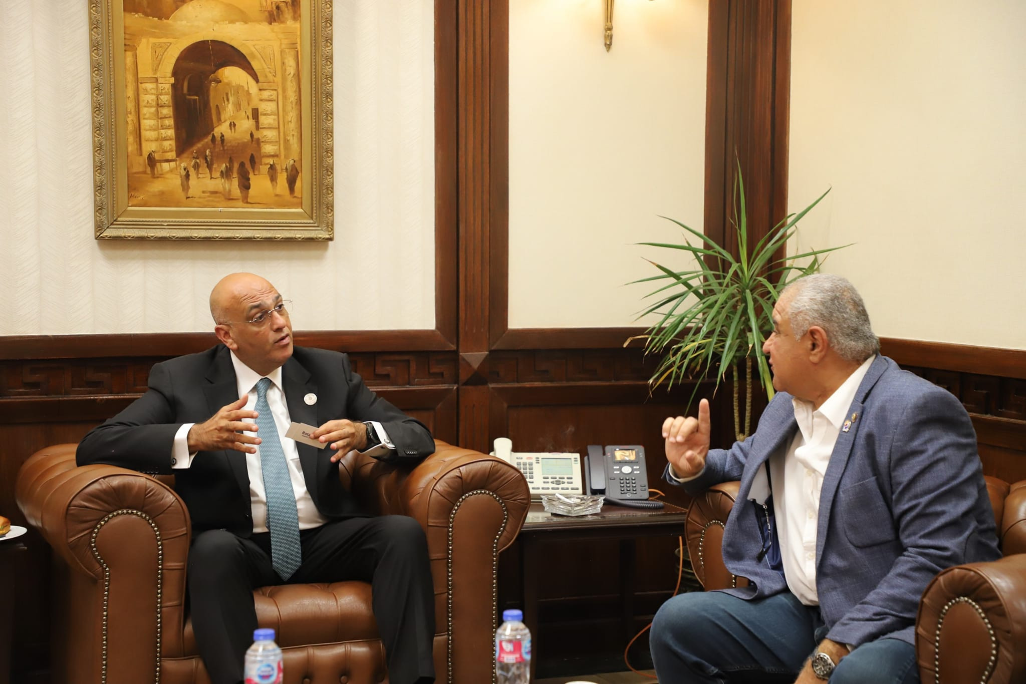 جهاز تنمية المشروعات واتحاد نوادي روتاري