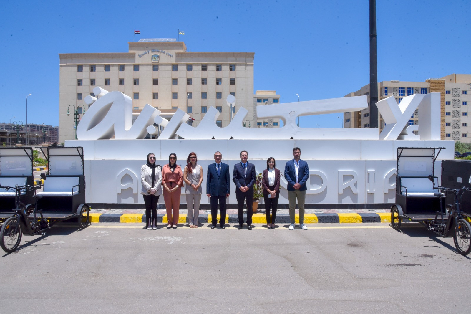 سفير فرنسا ومحافظ الأسكندرية