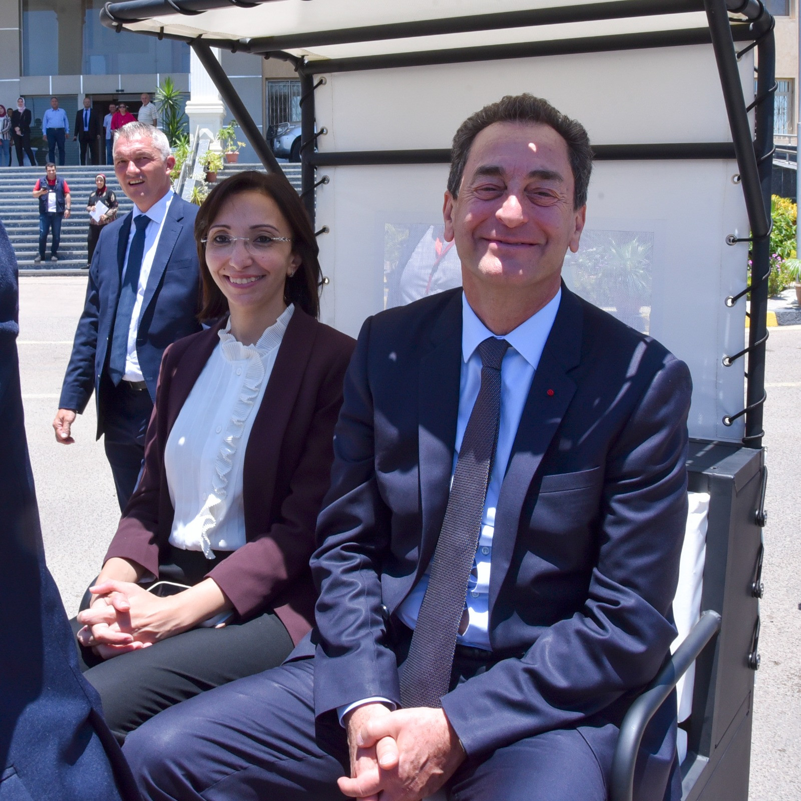 سفير فرنسا ومحافظ الأسكندرية