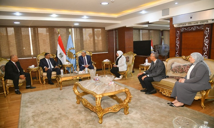 محافظ الغربية يصل ديوان عام المحافظة لمباشرة مهام عمله