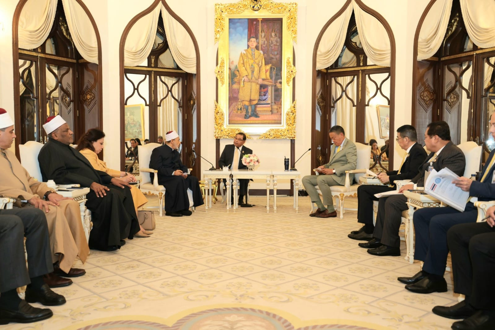 شيخ الأزهر ورئيس وزراء تايلاند