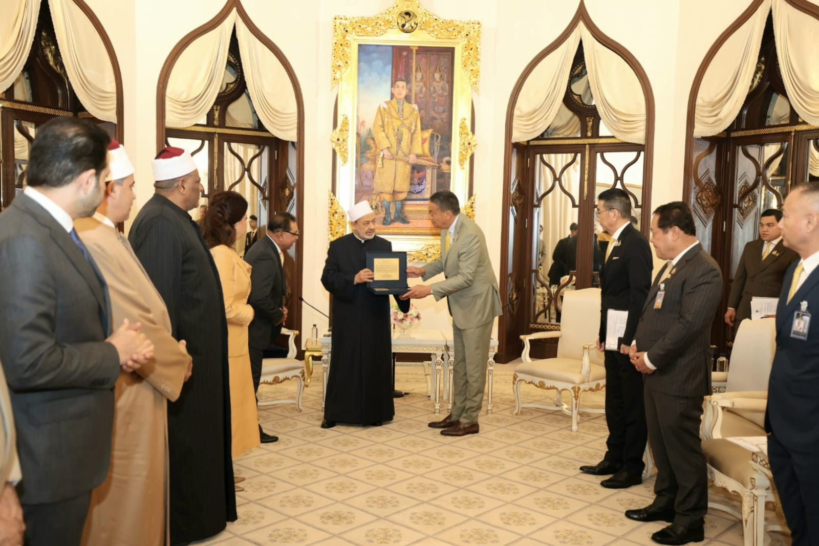 شيخ الأزهر ورئيس وزراء تايلاند