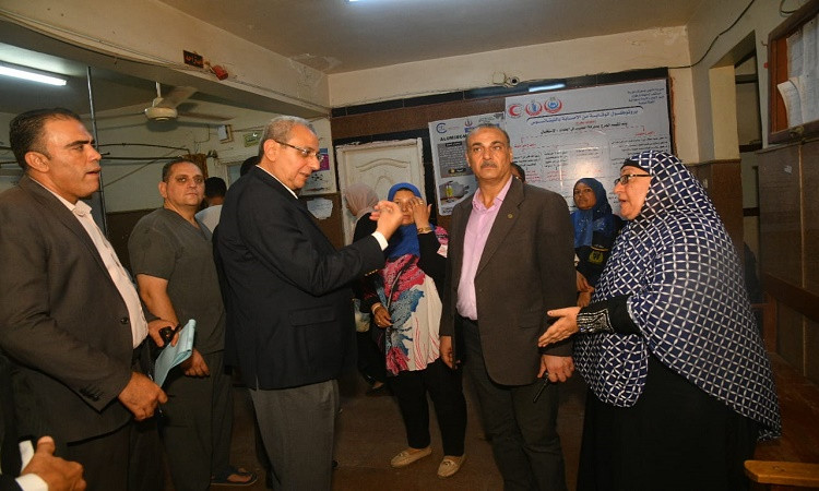 محافظ الغربية يتفقد مستشفى السنطة المركزي لمتابعة جودة الخدمات الصحية