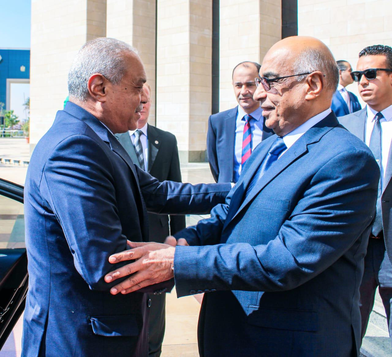 رئيس هيئة النيابة الإدارية ووزير العدل