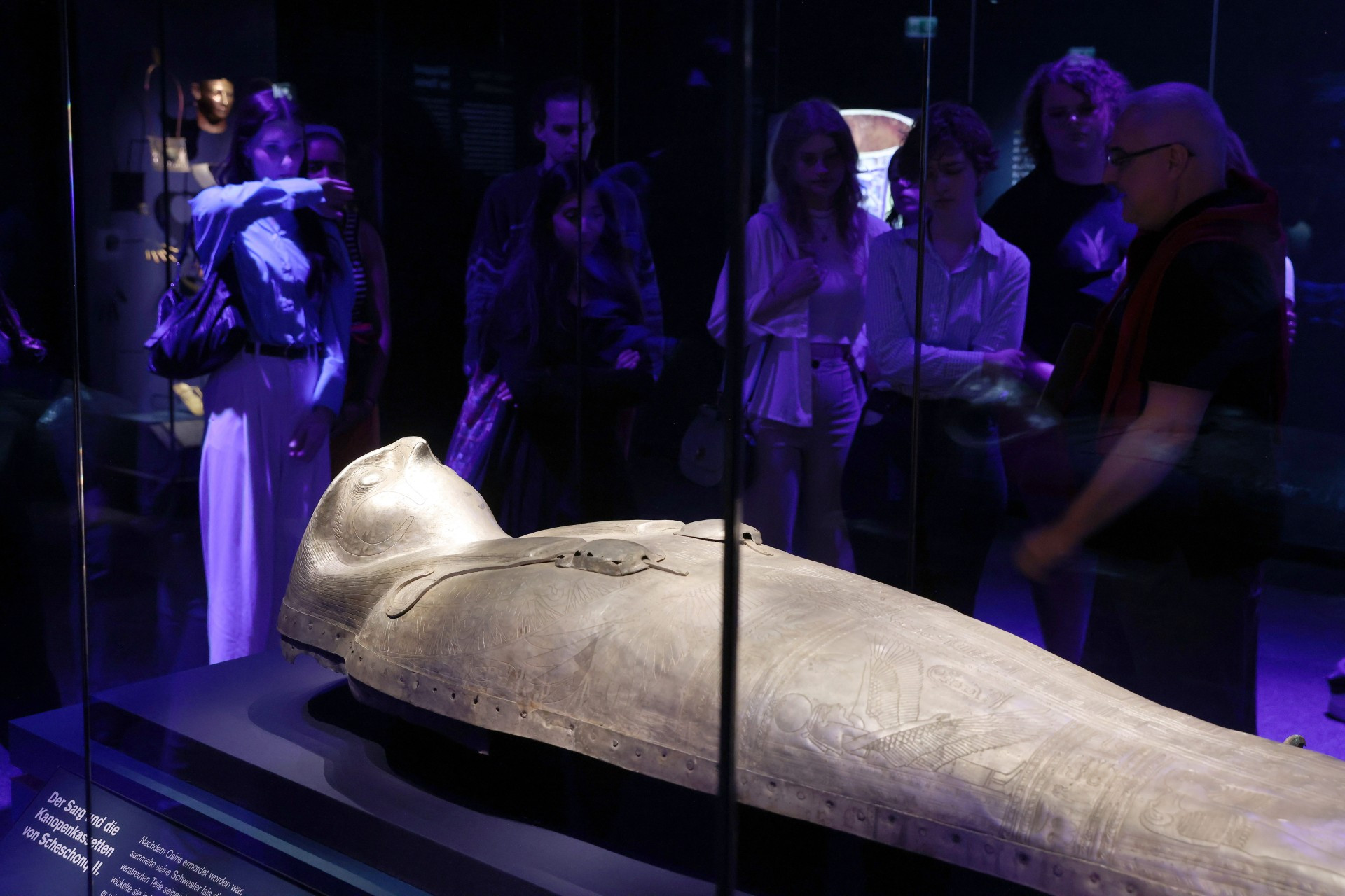 افتتاح معرض رمسيس