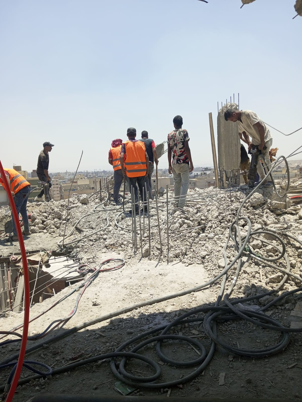 ازالة بالمقطم