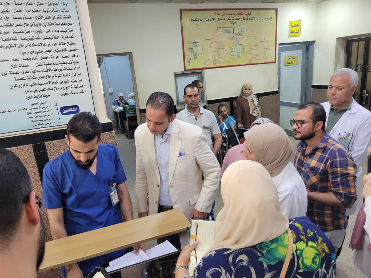 نائب وزير الصحة في قويسنا