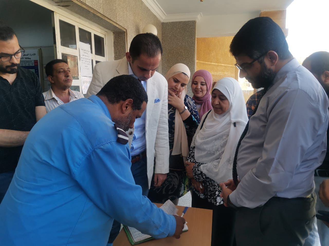 نائب وزير الصحة في قويسنا