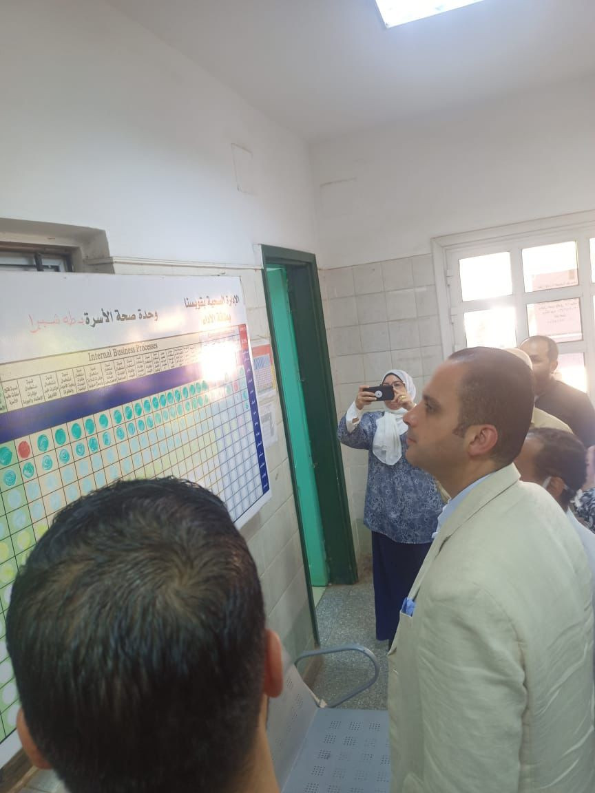 نائب وزير الصحة في قويسنا