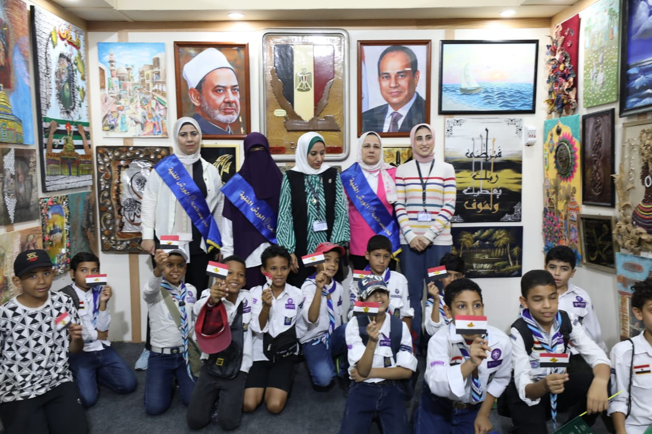 أنشطة جناح الأزهر بمعرض كتاب الإسكندرية