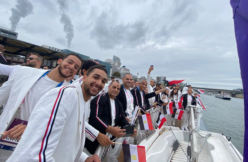 قارب البعثة المصرية