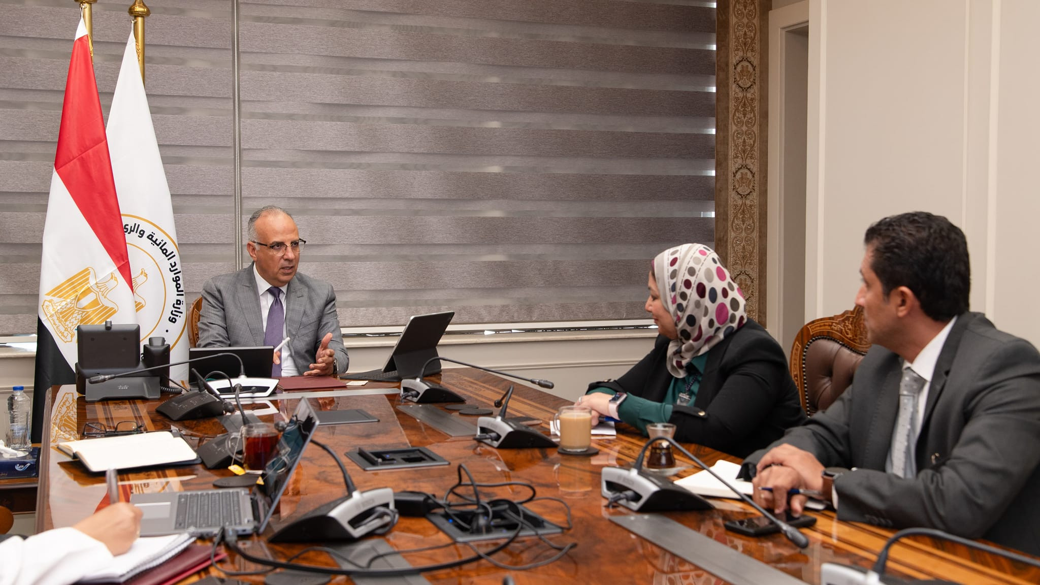 وزير الري يؤكد أهمية البحث العلمي في تقديم حلول للتعامل مع تحديات المياة