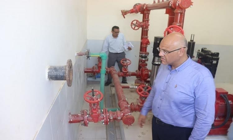 محافظ القليوبية يتفقد عددًا من المشروعات وأعمال النظافة بالقناطر الخير