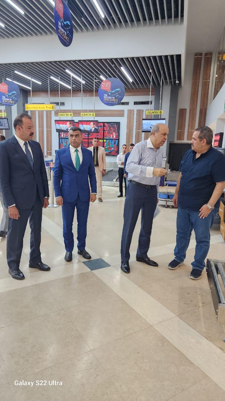 وزير الطيران ساممح الحفني