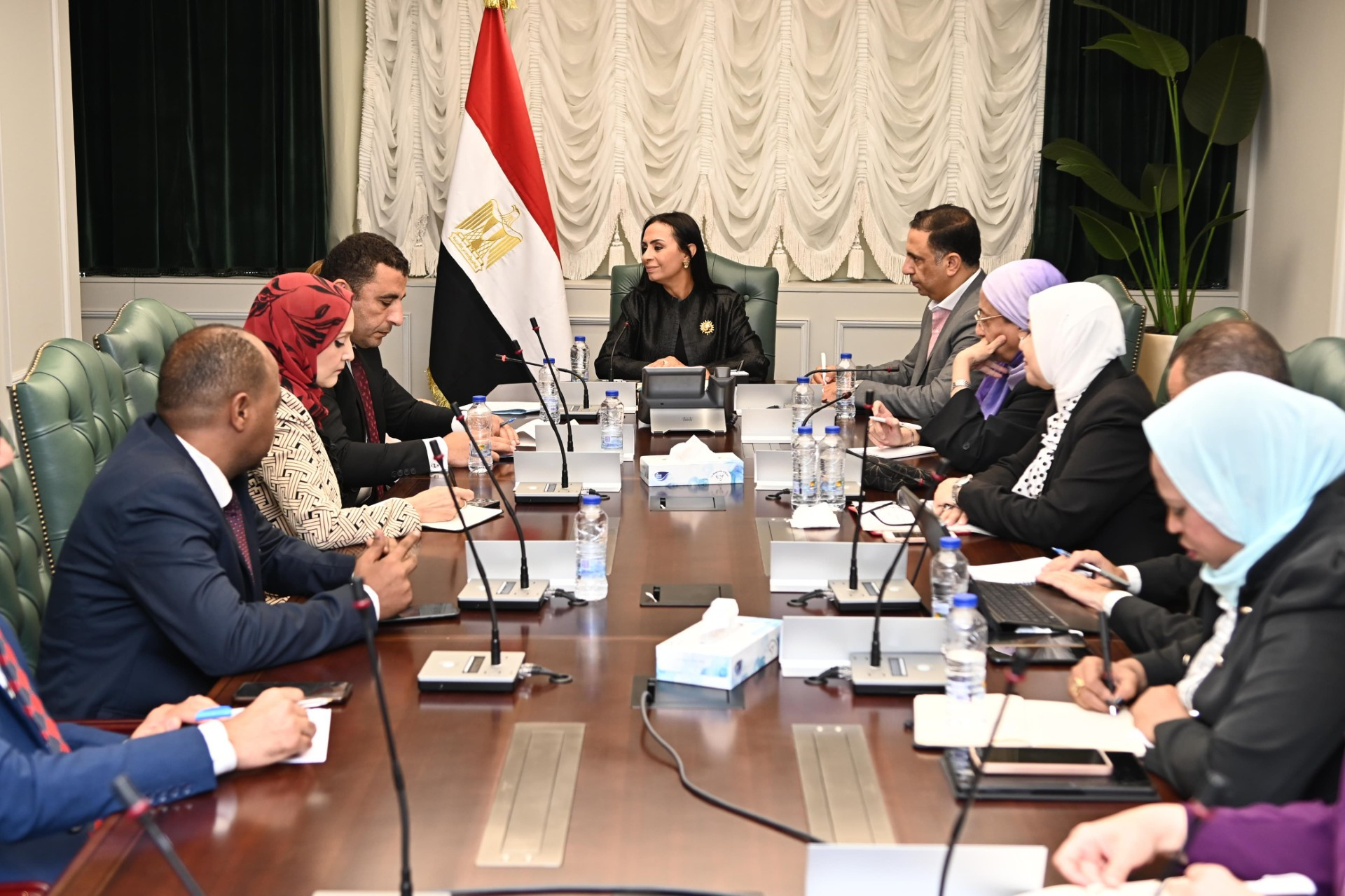 وزيرة التضامن