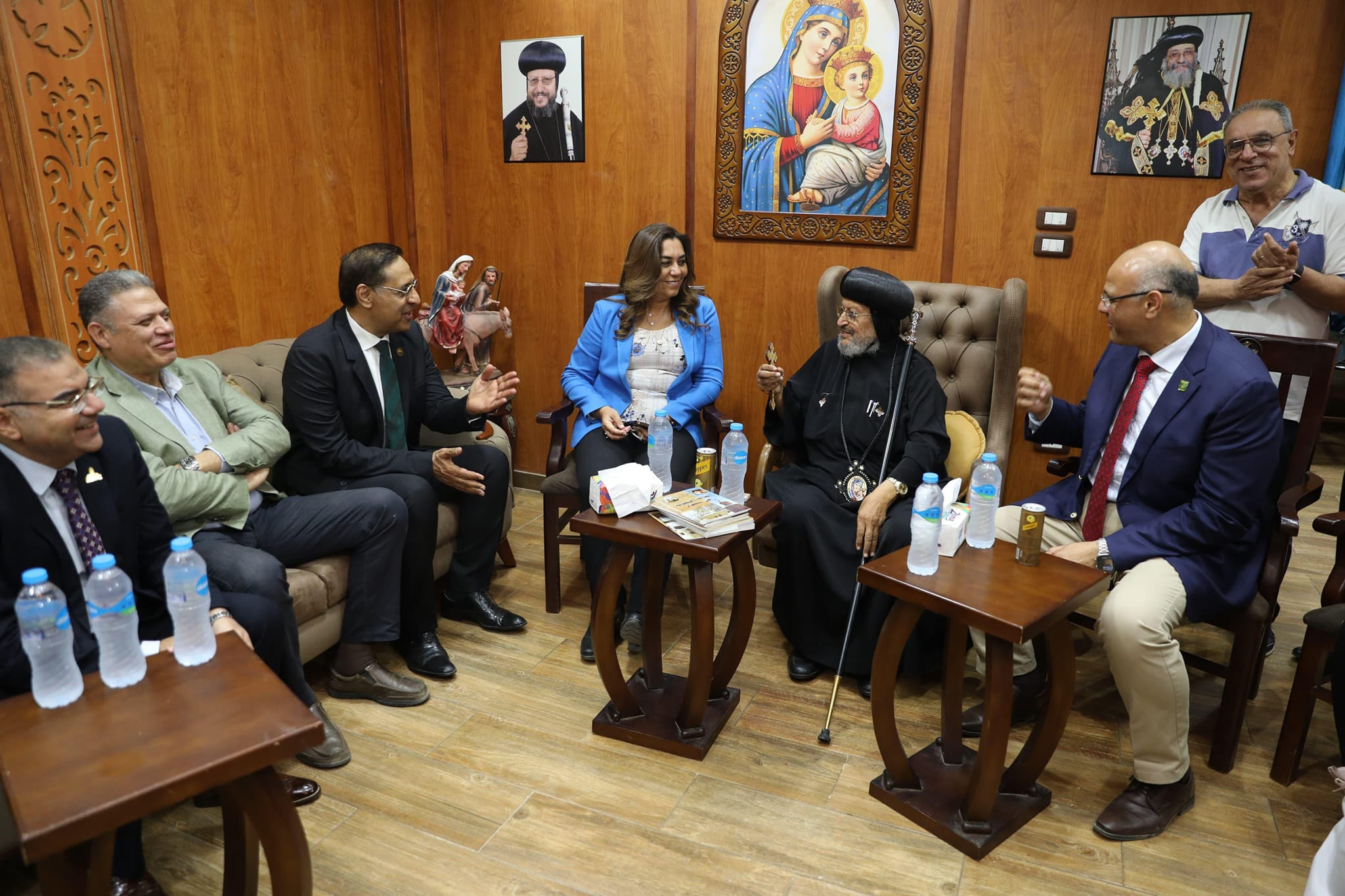 وزيرة التنمية المحلية ومحافظ القليوبية