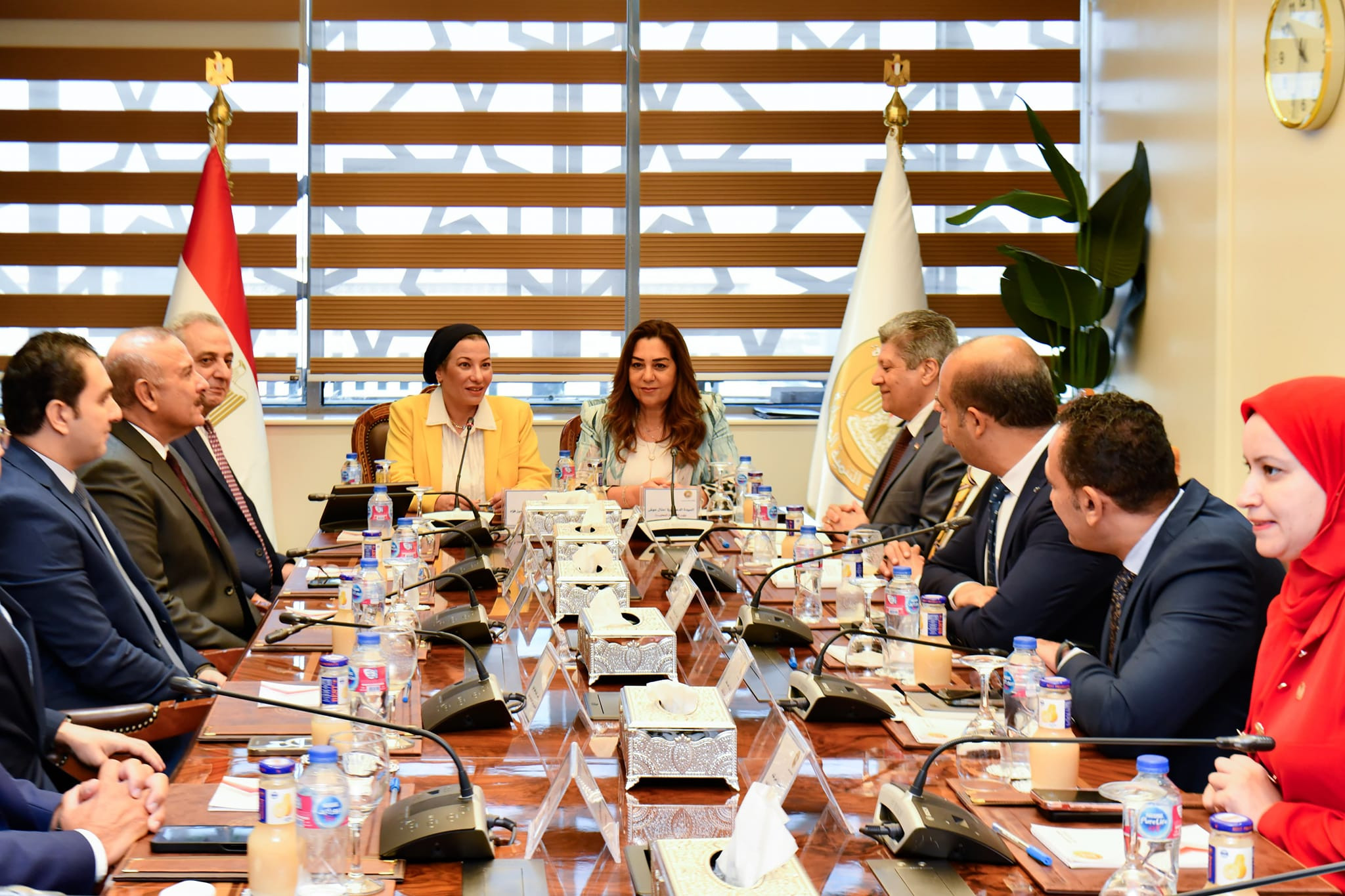 وزيرة البيئة