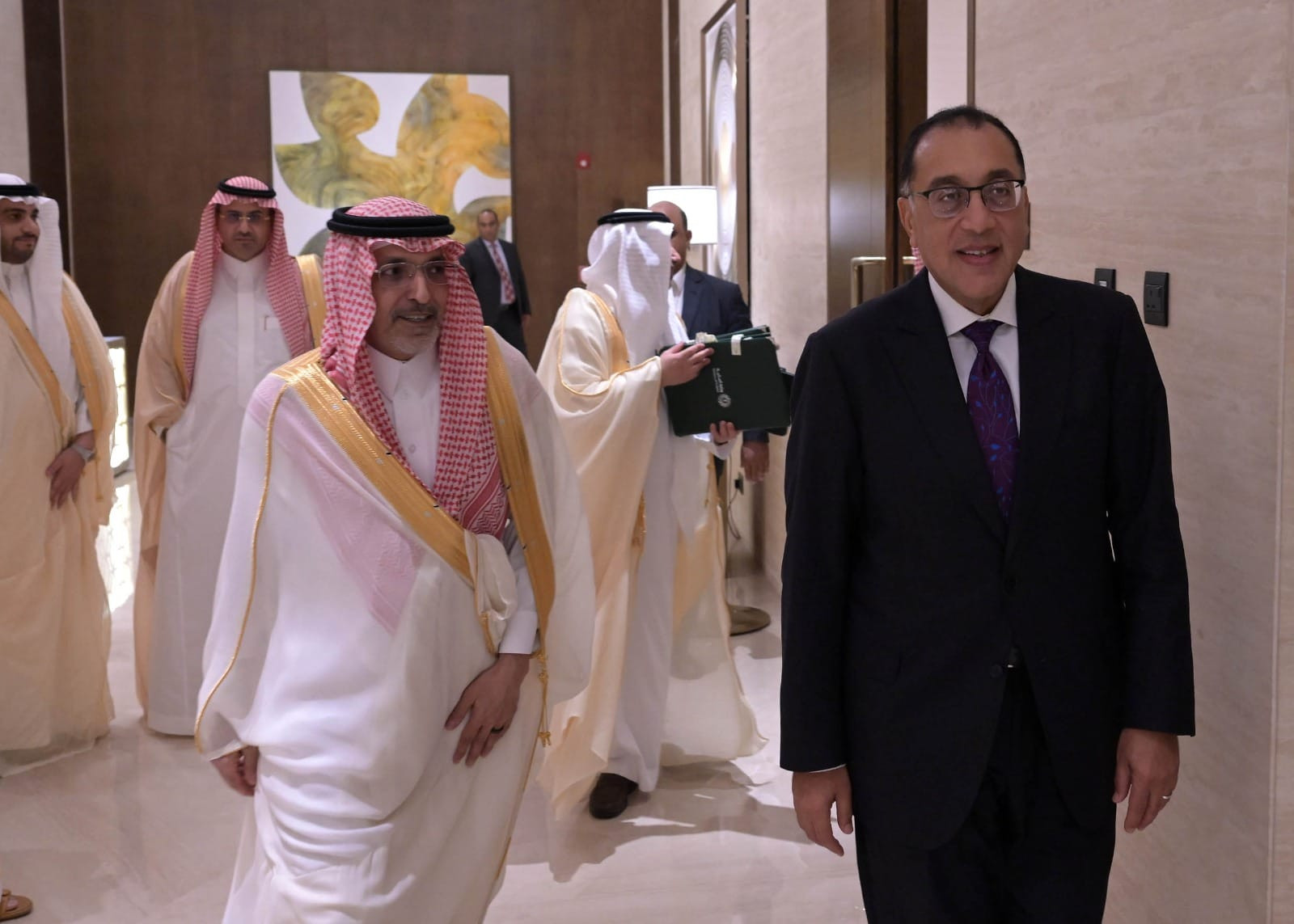 رئيس الوزراء ووزير المالية السعودي