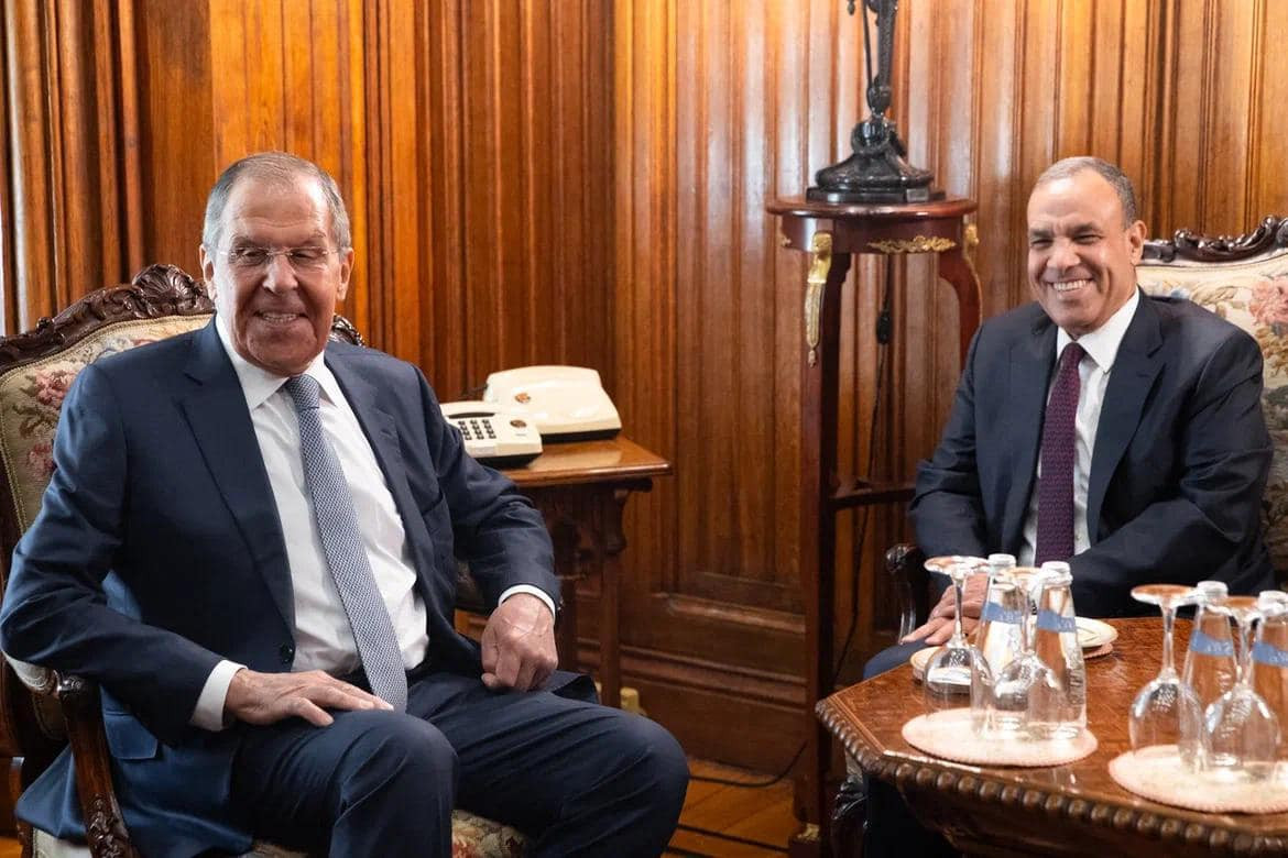 وزير الخارجية ونظيره الروسي