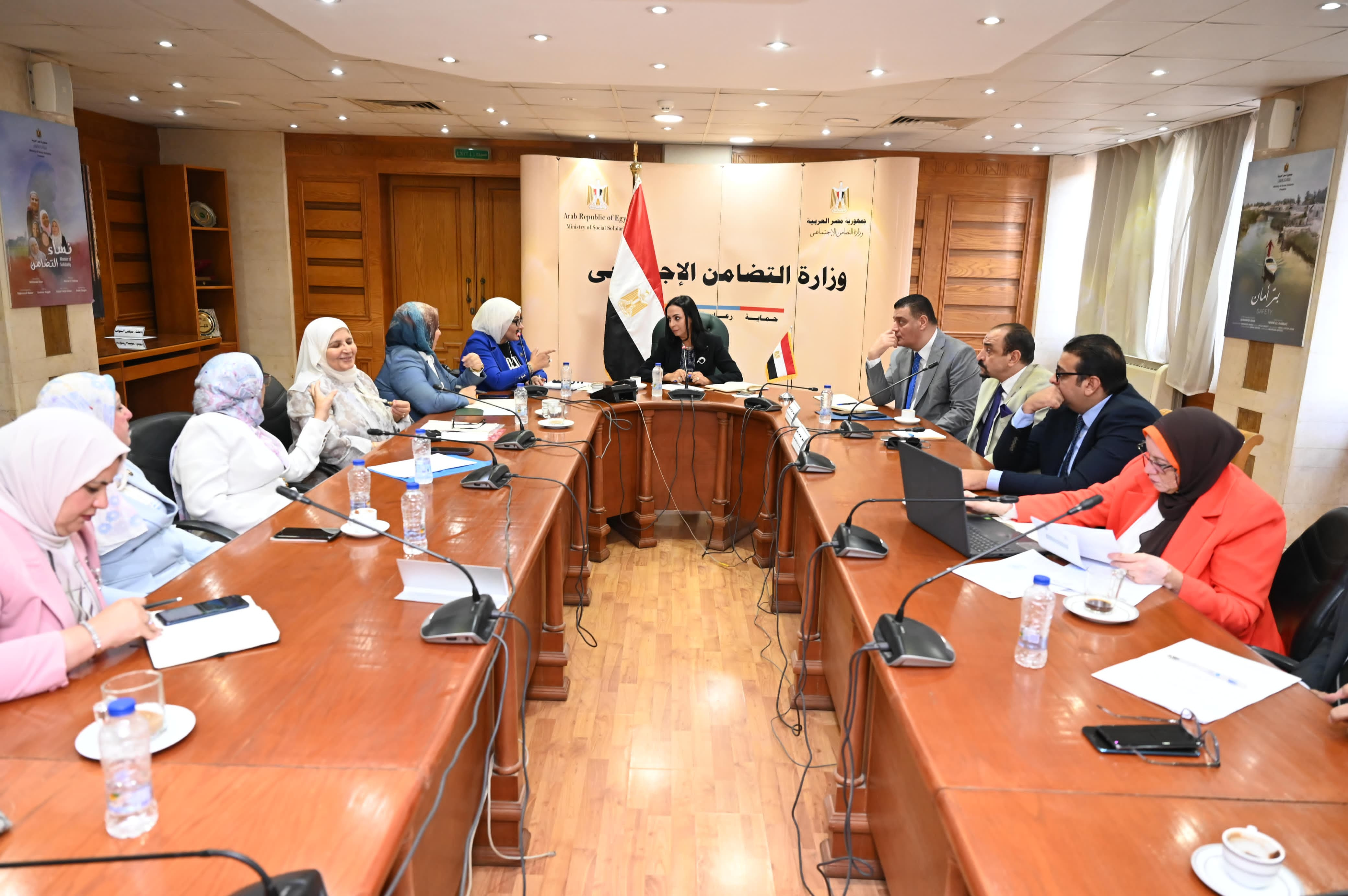 وزيرة التضامن