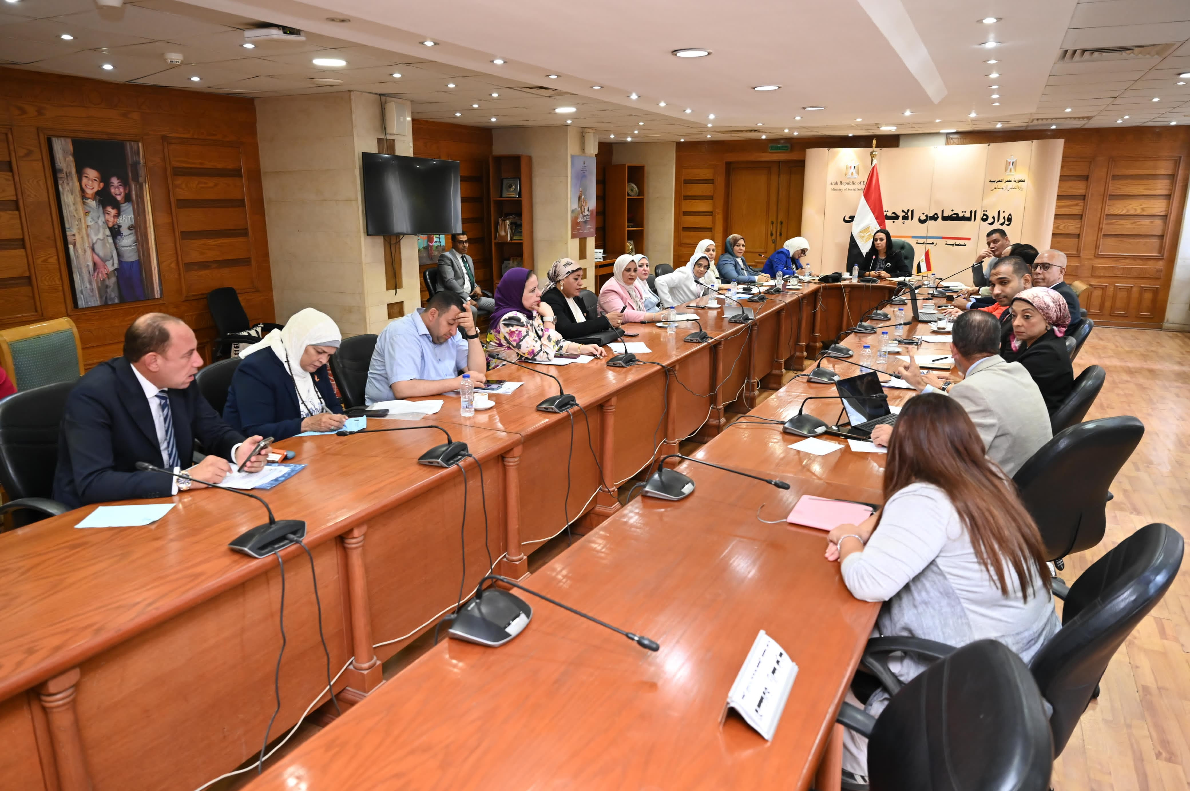 وزيرة التضامن