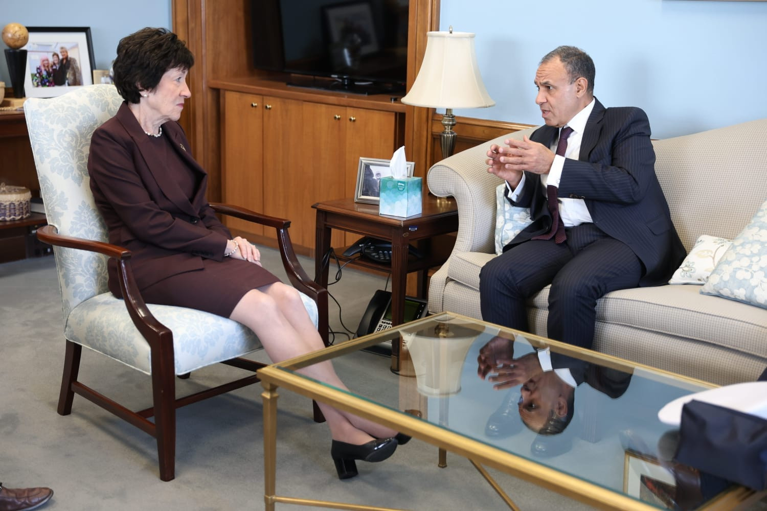 وزير الخارجية في واشنطن