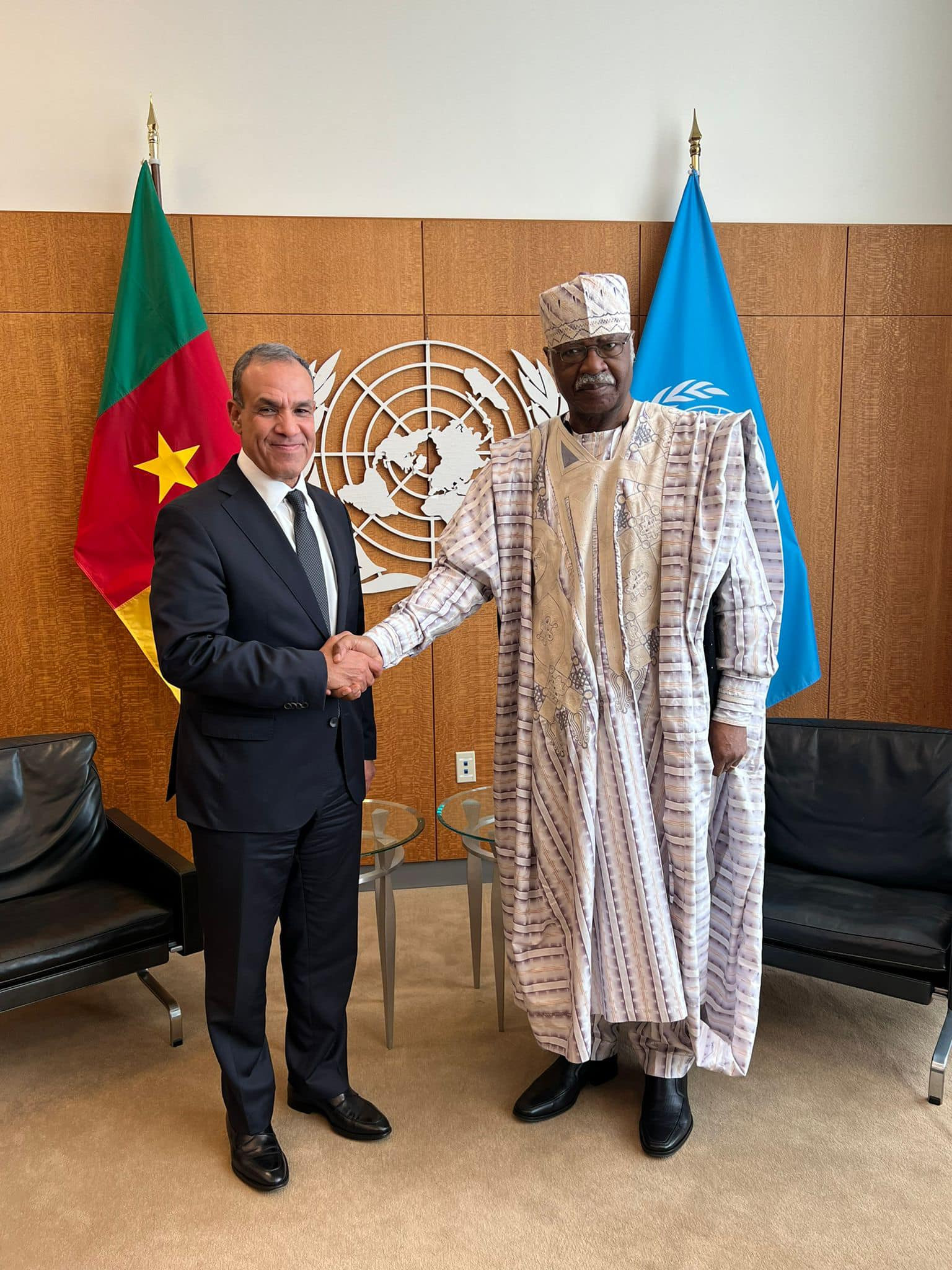 وزير الخارجية ورئيس الجمعية العامة للأمم المتحدة