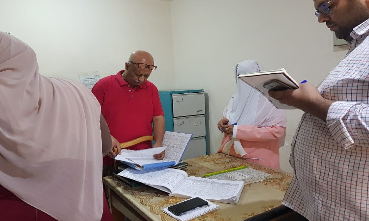 وكيل وزارة الصحة بالفيوم يتفقد7وحدات رعاية أولية بطامية