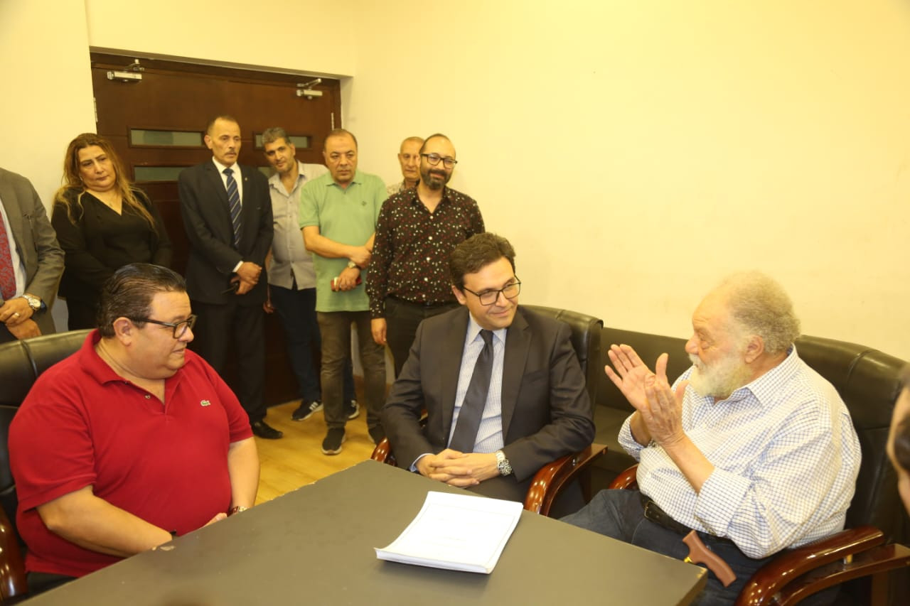 وزير الثقافة ويحيى الفخراني