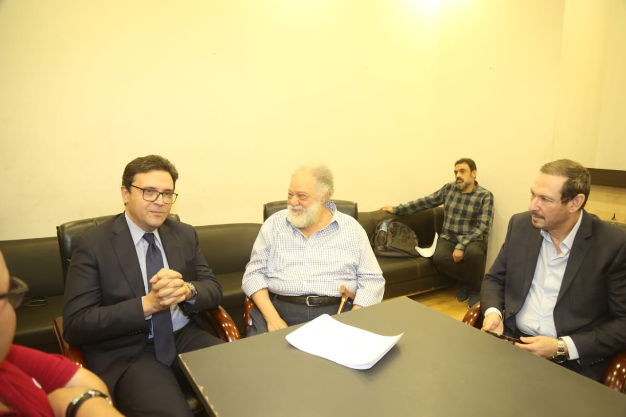 وزير الثقافة ويحيى الفخراني