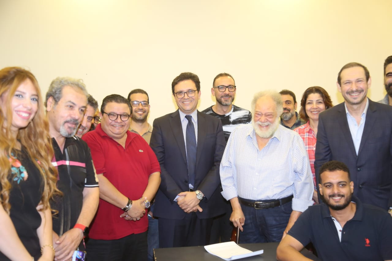 وزير الثقافة ويحيى الفخراني