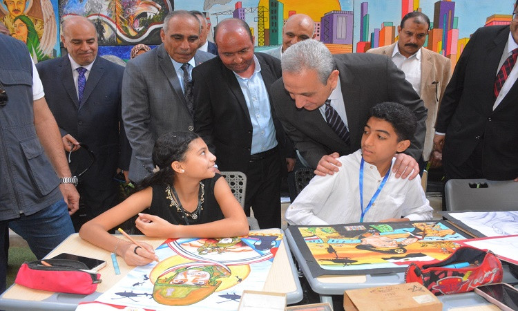 محافظ الغربية ــ افتتاح