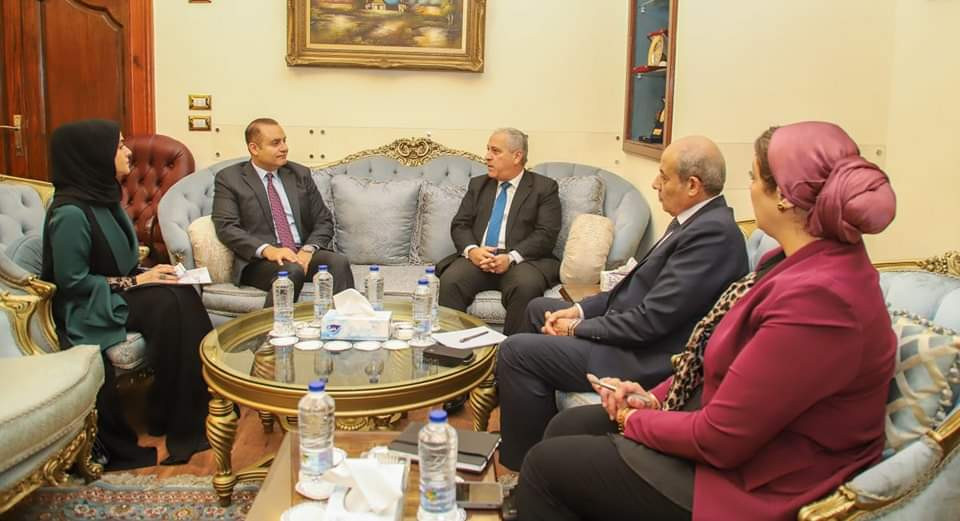 عبد الصادق الشوربجي والسفير القطري