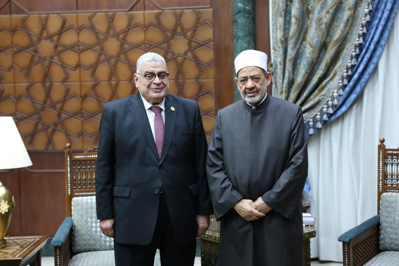 شيخ الأزهر ورئيس مجلس الدولة