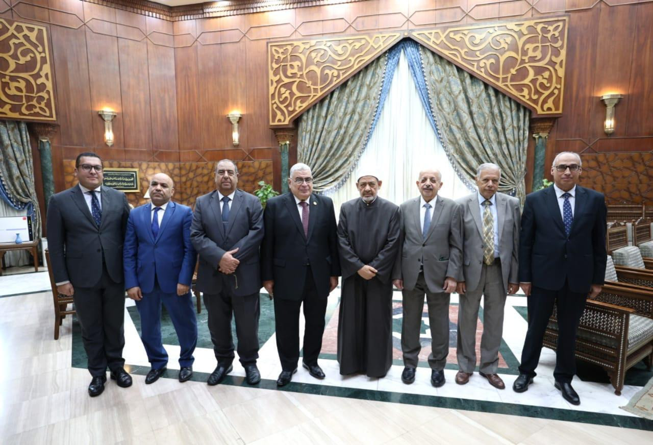 شيخ الأزهر ورئيس مجلس الدولة