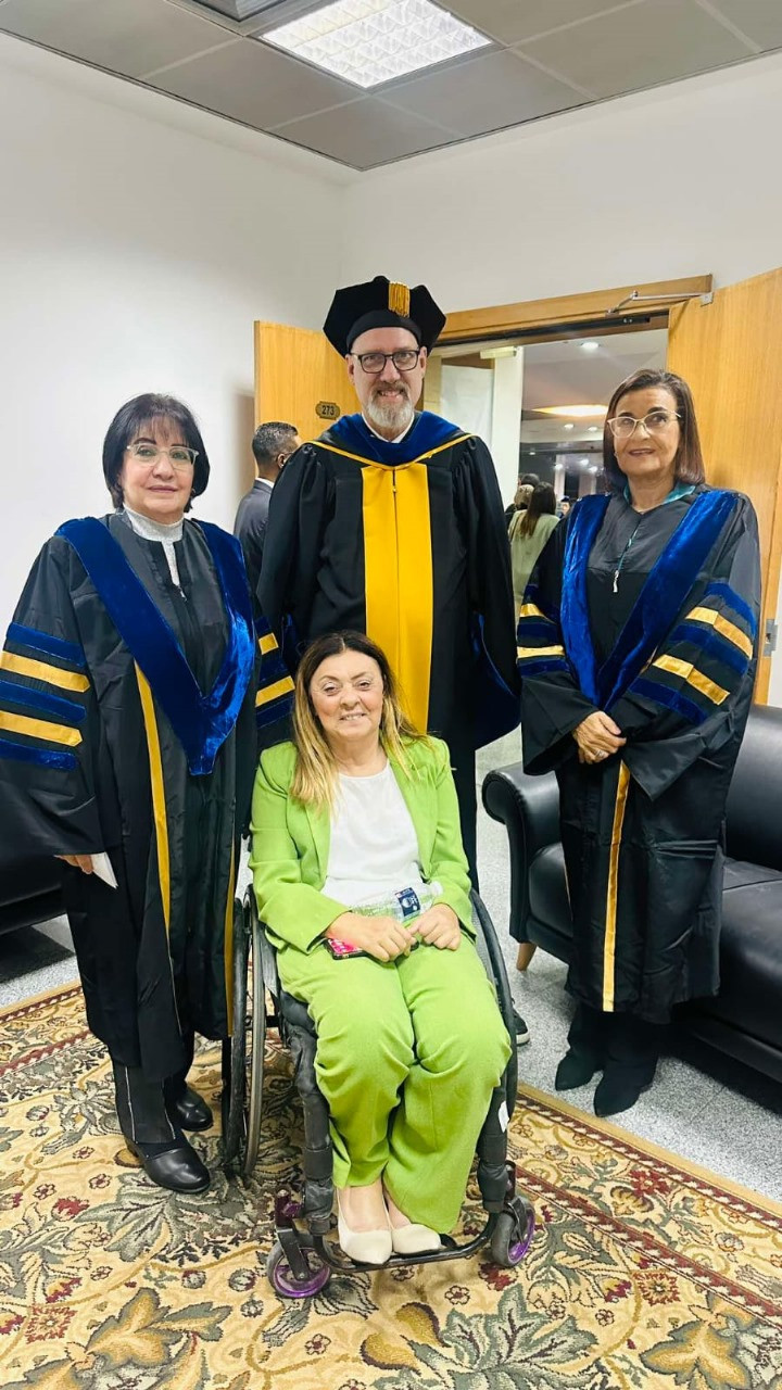 حفل تخرج دفعتين من دبلوم أخصائي ضعاف البصر