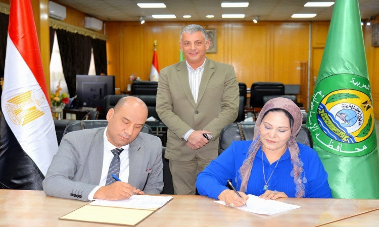 بروتوكول تعاون بين مديرية العمل والتعليم الفني بالإسماعيلية