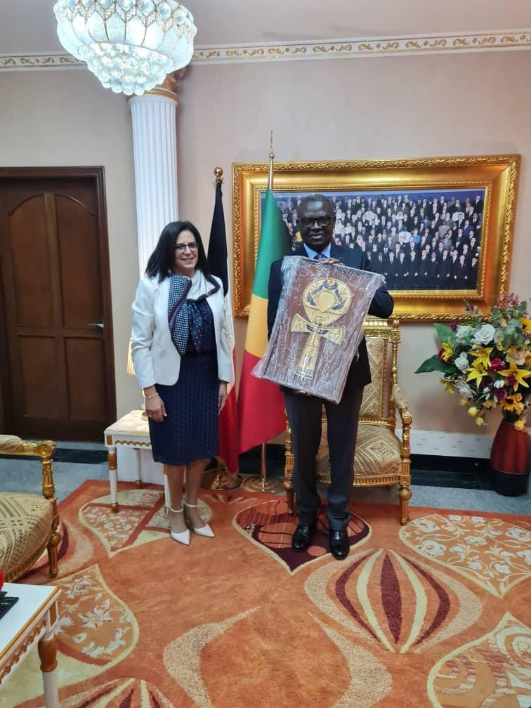 سفيرة مصر في برازافيل