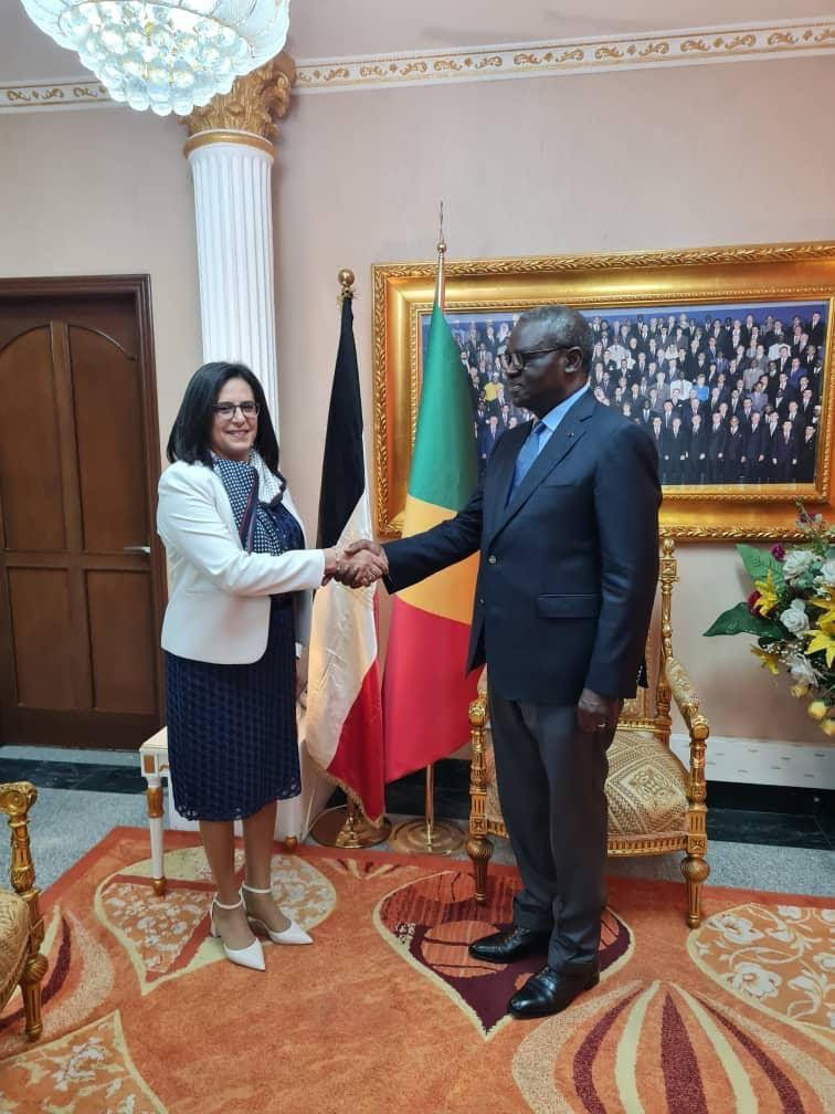 سفيرة مصر في برازافيل