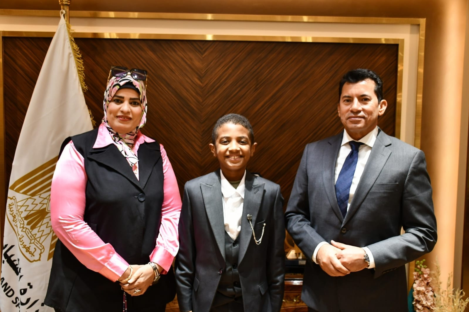 صبحي يستقبل أنس حسين