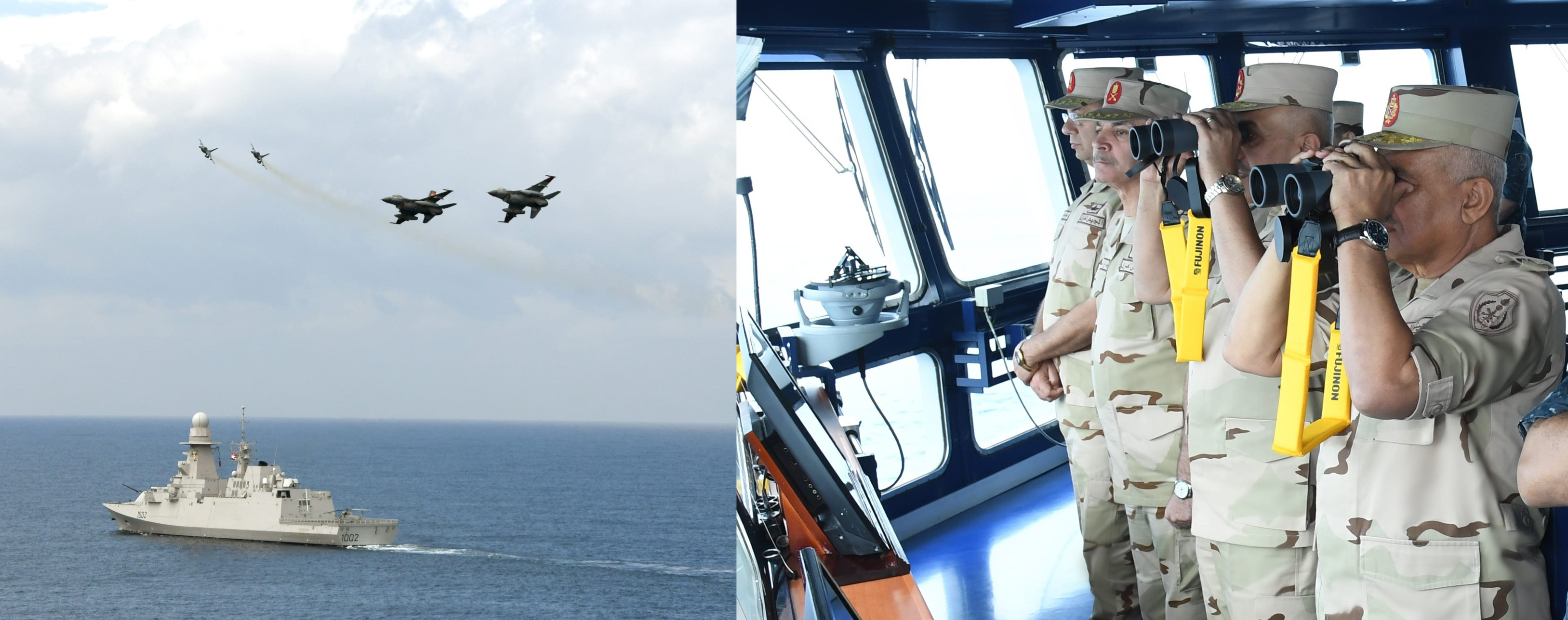 وزير الدفاع يشهد تنفيذ النشاط التدريبى ردع 2024