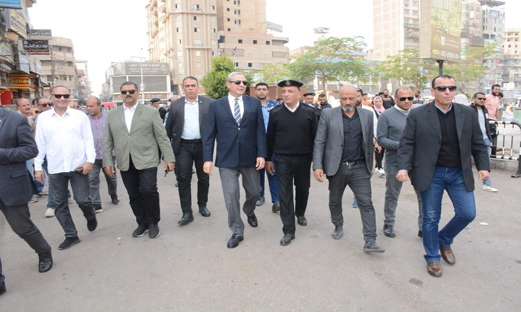 حملة مكبرة لرفع إشغالات الباعة الجائلين