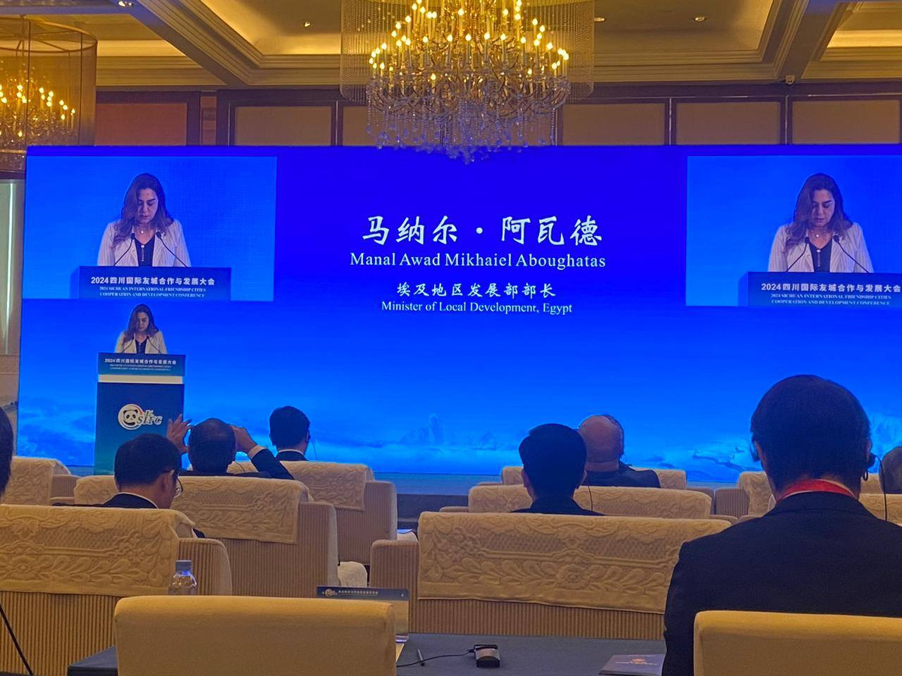 وزيرة التنمية