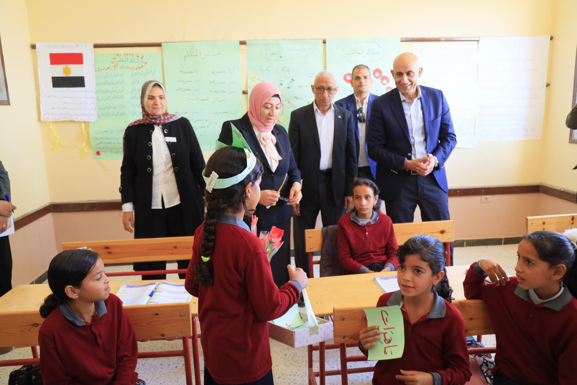 وزيرالتعليم ومحافظ شمال سيناء