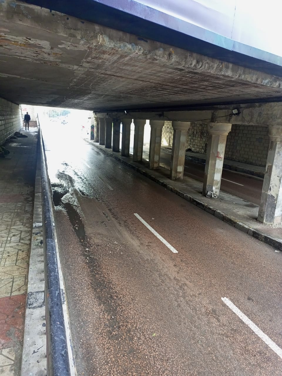 الأمطار بشوارع الأسكندرية