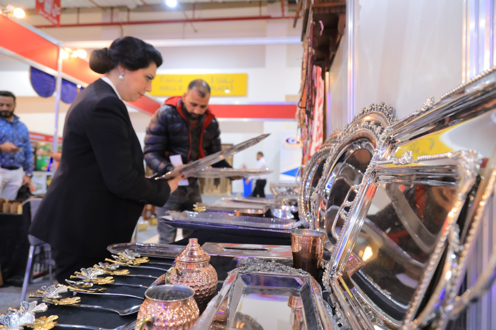 جناح الحرف التراثية بمعرض الصناعة