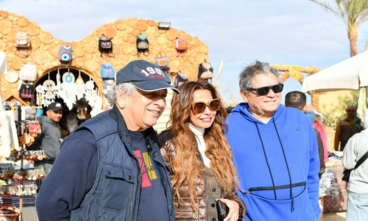 رحلة ترفيهية للفنانين والوفود المشاركة بمهرجان الفيوم السينمائي