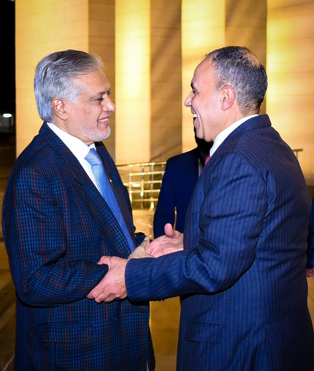 وزير الخارجية ونظيره الباكستاني