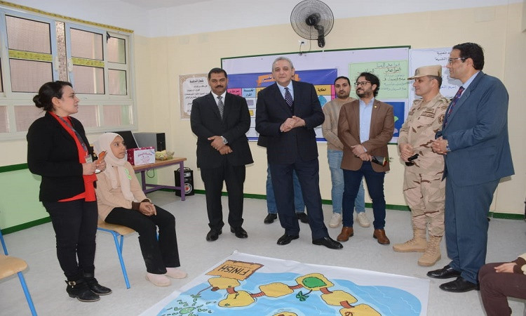 محافظ الغربية يفتتح مدرسة محمد أحمد أغا الابتدائية بالمحلة